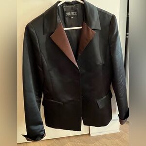 Isabel Ardee Black and Brown Women's Blazer